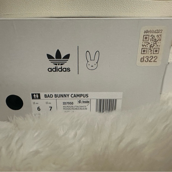 adidas Women's Sneakers in Olive and Cream - Picture 5 of 5